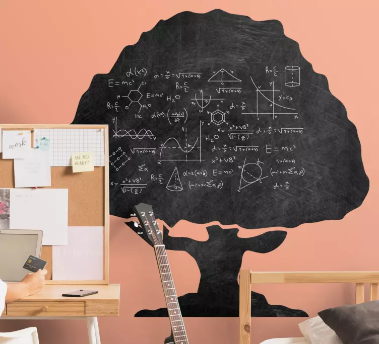 Slatki oblik hrasta napišite na naljepnici - TenStickers