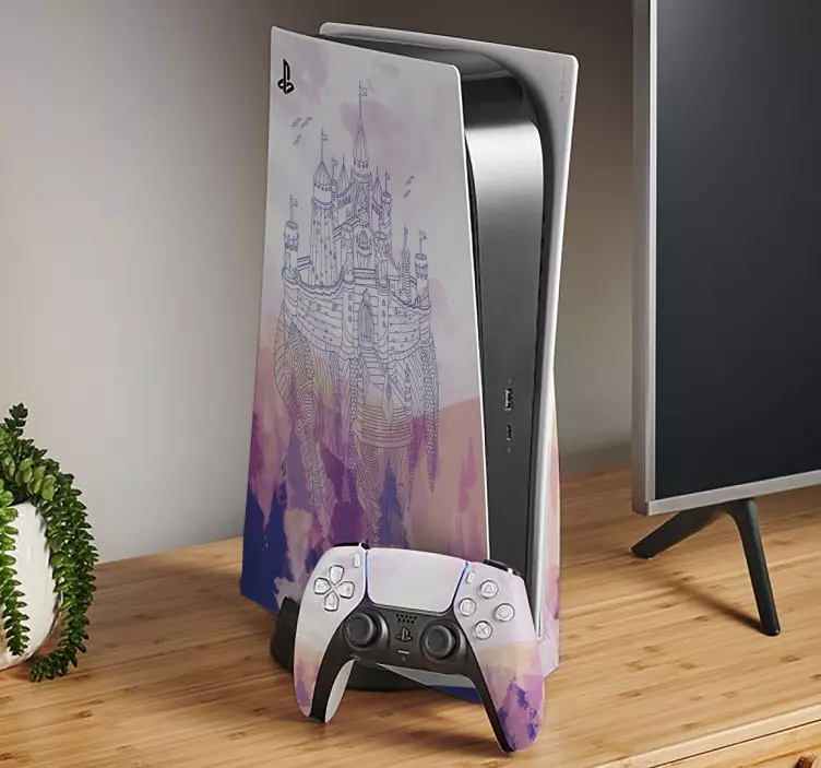 Naljepnice u boji za dvorac ps5 - TenStickers