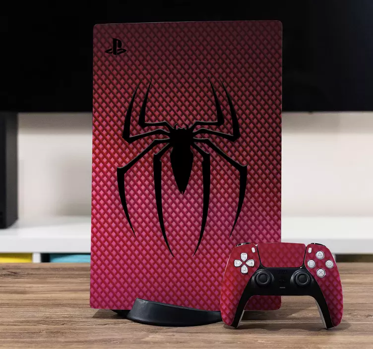 Naljepnice spiderman prsnog koša ps5 - TenStickers