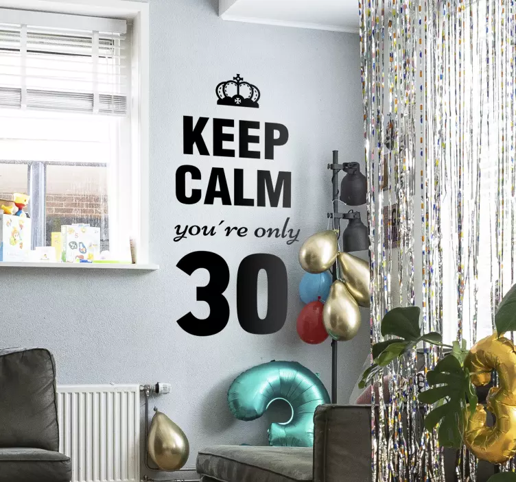 Naljepnica za zid srećnih poruka - TenStickers