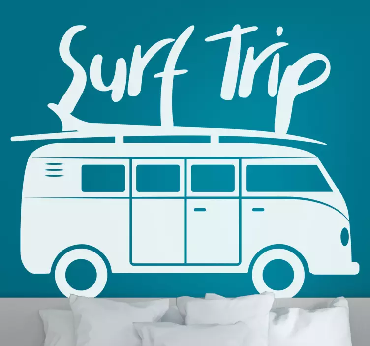 Surf izlet surf vinil decal - TenStickers