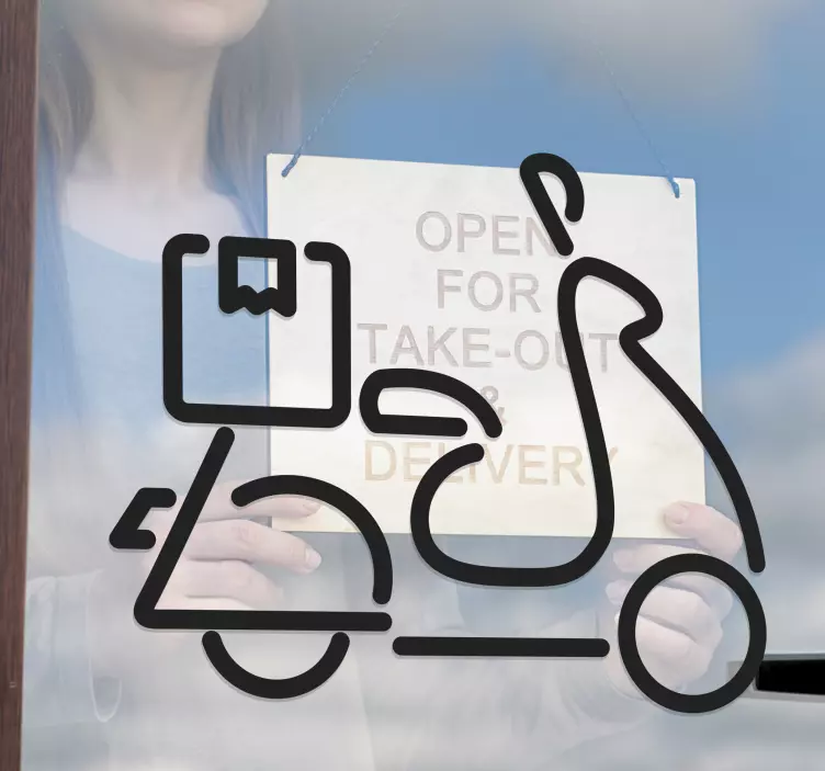 Talijanska usluga dostave talijanske pizze - TenStickers