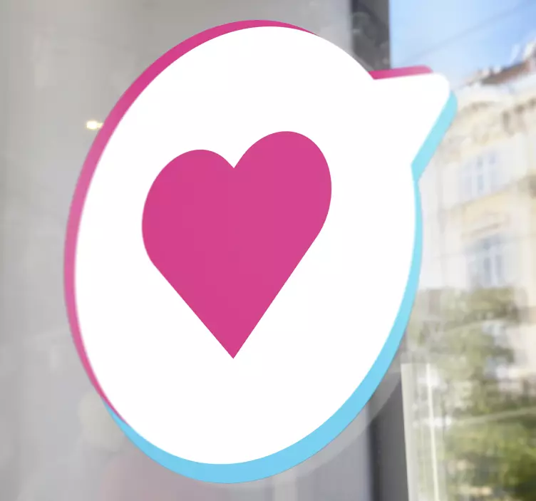 Tiktok poput naljepnice prozora - TenStickers