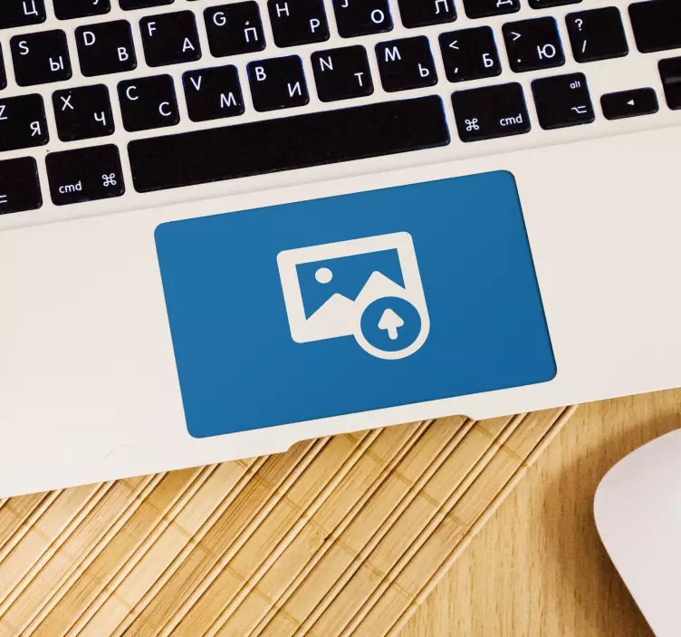 Touchpad naljepnica učitaj svoju sliku - TenStickers