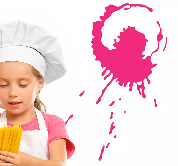 Ukrasna naljepnica kreativni uzorak prskanja - TenStickers