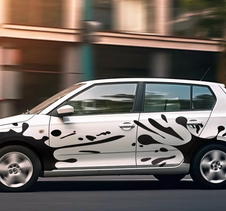 Personalizirane naljepnice za auto mrlje od boje - TenStickers