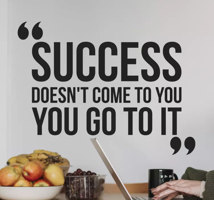 Uspjeh sjajan dizajn inspirativna naljepnica - TenStickers