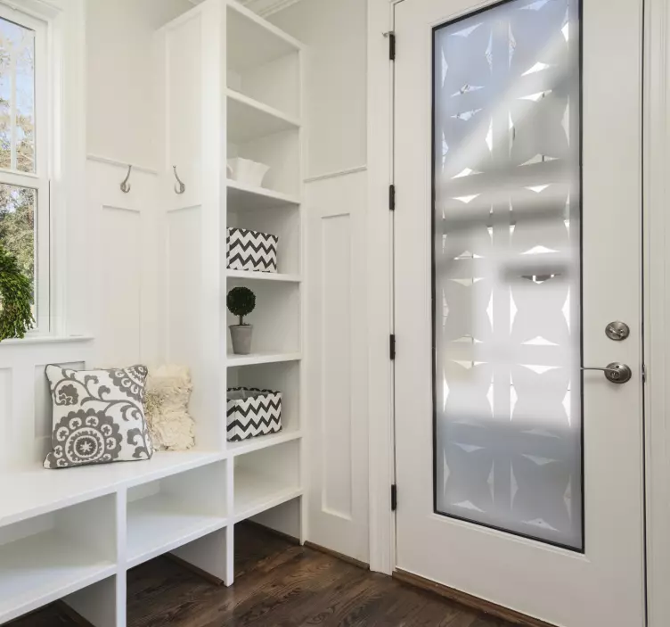 Uzorak za prozirnu naljepnicu za vrata - TenStickers