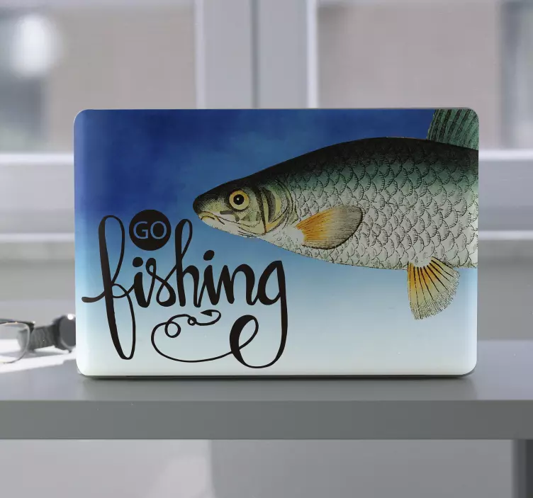 Naljepnica vimba carp laptop - TenStickers