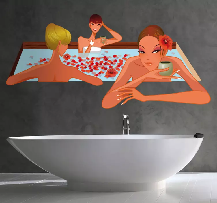 žene u naljepnici od jacuzzija - TenStickers