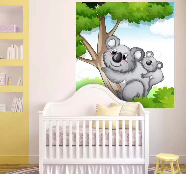Zidni mural za djecu koala - TenStickers