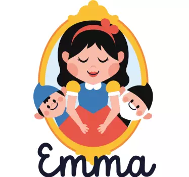 Naljepnica za djecu prilagodljiva bajka - TenStickers