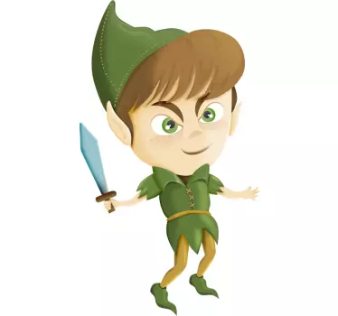 Naljepnica s djecom peter pan - TenStickers