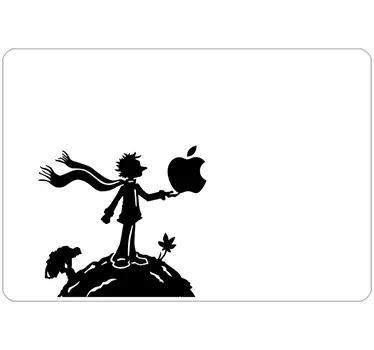 Silueta kože malog princa laptopa - TenStickers