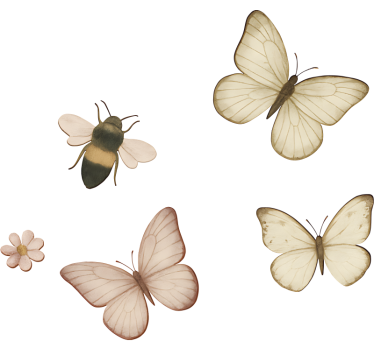 Naljepnica za djecu boho dizajn insekata - TenStickers