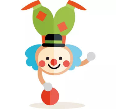 Naljepnica zidne kućice na zidu - TenStickers