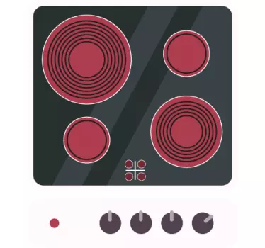 Naljepnice za keramičke štednjake - TenStickers
