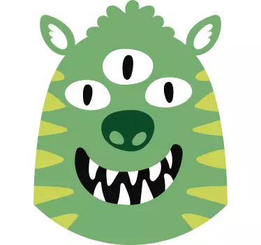 Naljepnica sretna čudovišta djeca - TenStickers