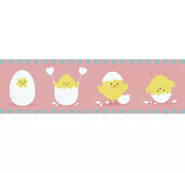Naljepnica zidna pileća jaja - TenStickers