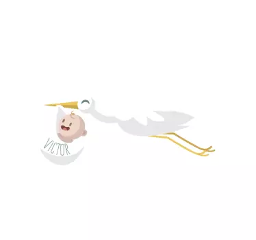 Roda s dječjim zidnim naljepnicama za dijete - TenStickers