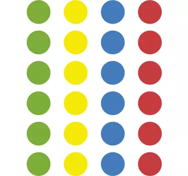 Naljepnica za twister igre - TenStickers