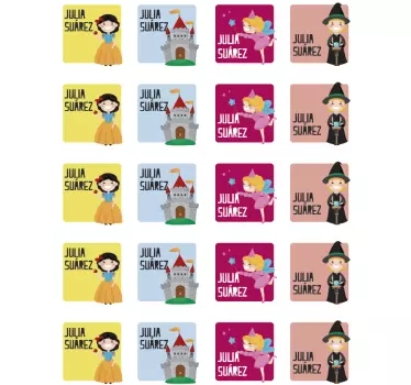 Naljepnice za bilježnice zidni naljepnica za bajke - TenStickers
