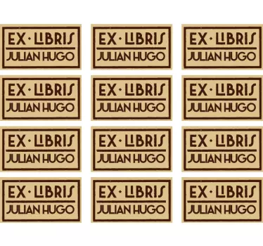Naljepnice za knjige naljepnice književnost zid decal - TenStickers