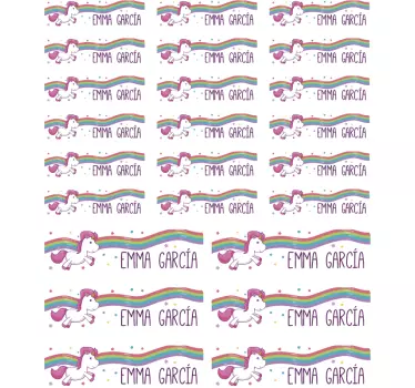 Personalizirane naljepnice za bilježnice - TenStickers