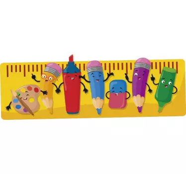Olovka naljepnica za olovku prijatelja - TenStickers