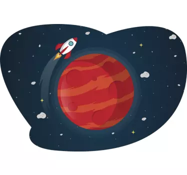 Preslikavanje svemirskog broda - TenStickers