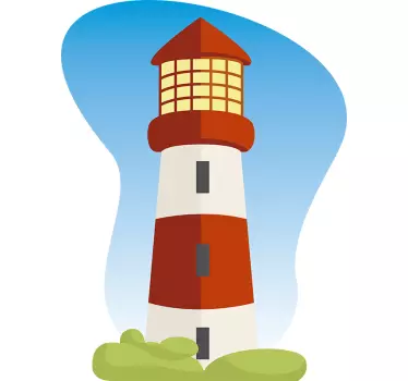 Dječji fenjer ilustracija zid art decal - TenStickers