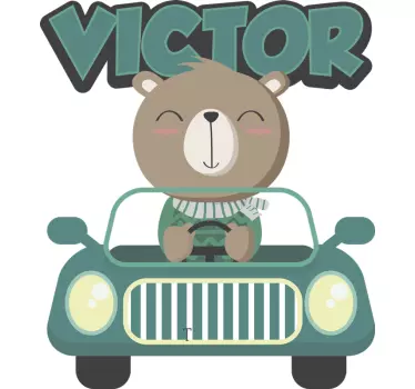 Personalizirani dekor zidova automobila - TenStickers