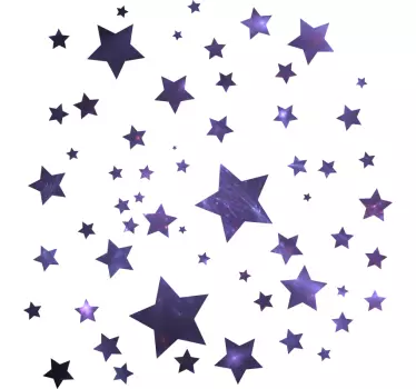 Naljepnica svemirska zvijezda svemir - TenStickers