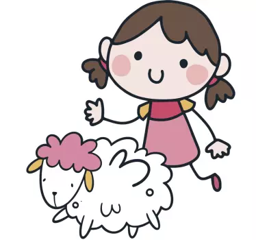 Heidi bajka zidni naljepnica - TenStickers