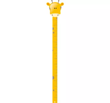 Girraffe za mjerenje zidnih naljepnica za dijete - TenStickers