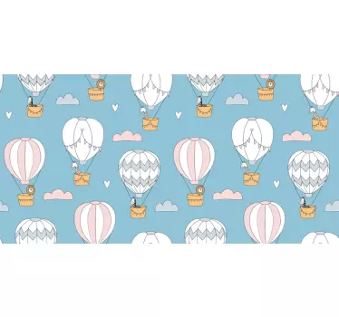 Naljepnice za balon na vrući zrak za namještaj - TenStickers