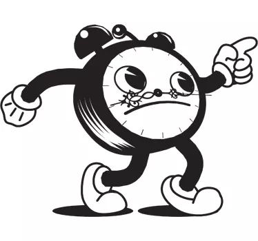 Naljepnica stripa na komičnom satu - TenStickers
