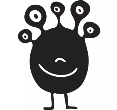Naljepnice za zid zidova za više očiju - TenStickers