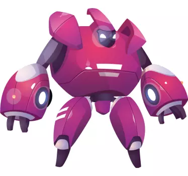 Naljepnica tapeta za anime robota - TenStickers