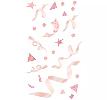 Naljepnica za bebu razigrane pastelne grafike - TenStickers