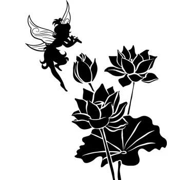 Naljepnica očaravajuća vilinska flora - TenStickers