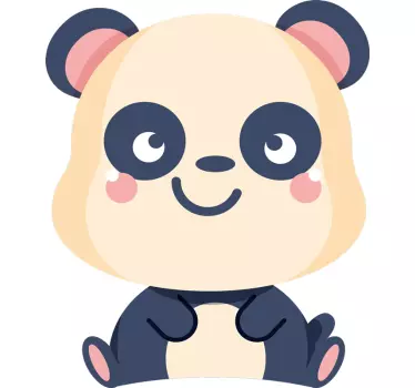 Naljepnica za djecu s divnom pandom - TenStickers