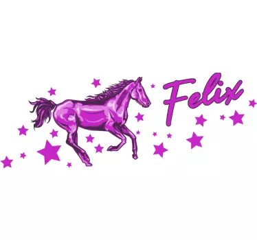 Naljepnica za djecu igračka konjića fantazija - TenStickers
