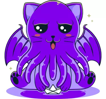 Naljepnica za djecu slatko mitsko biće - TenStickers