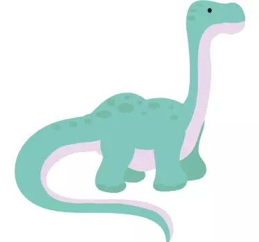 Naljepnica za djecu dugovrati dinosaur - TenStickers