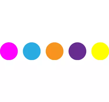 šarene konfete ilustracija zidna naljepnica - TenStickers