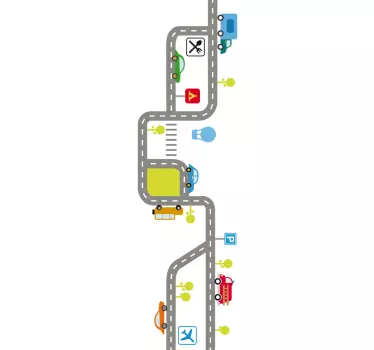 Djeca cestovni prometni naljepnica - TenStickers