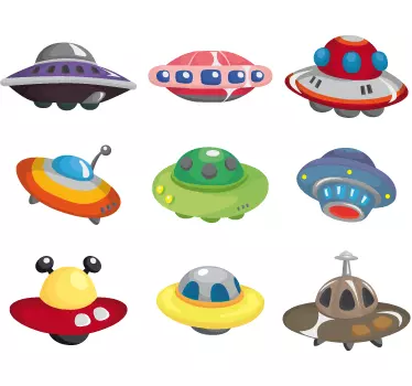 Vanzemaljci naljepnice za zid zidova - TenStickers