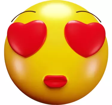 Naljepnica za bebu s emotikonom srca - TenStickers