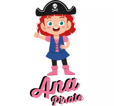 Naljepnica za djecu s motivom pirata - TenStickers